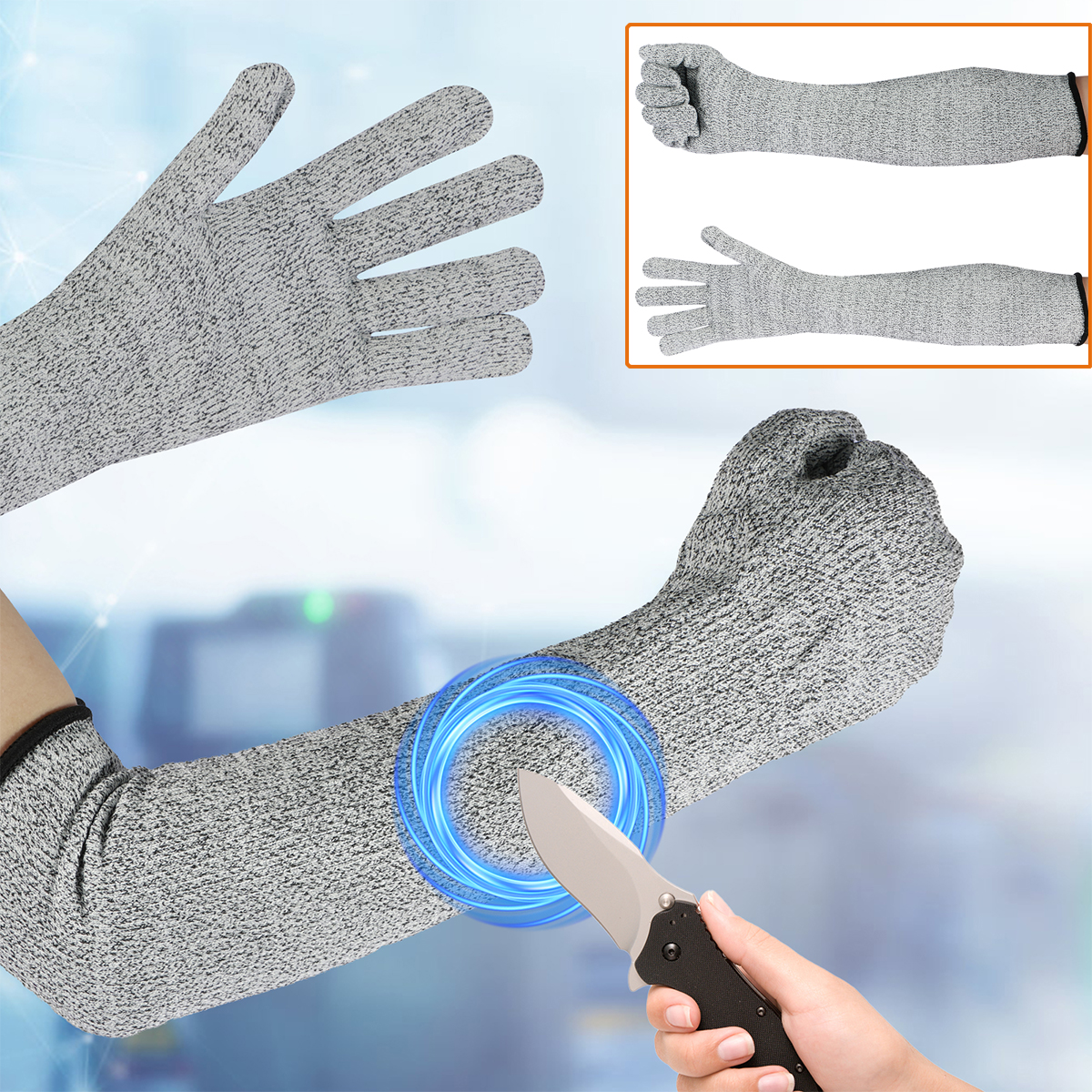 Breathable HPPE Cut Resistant  – Cut Resistant Glove Bewertung und Preis