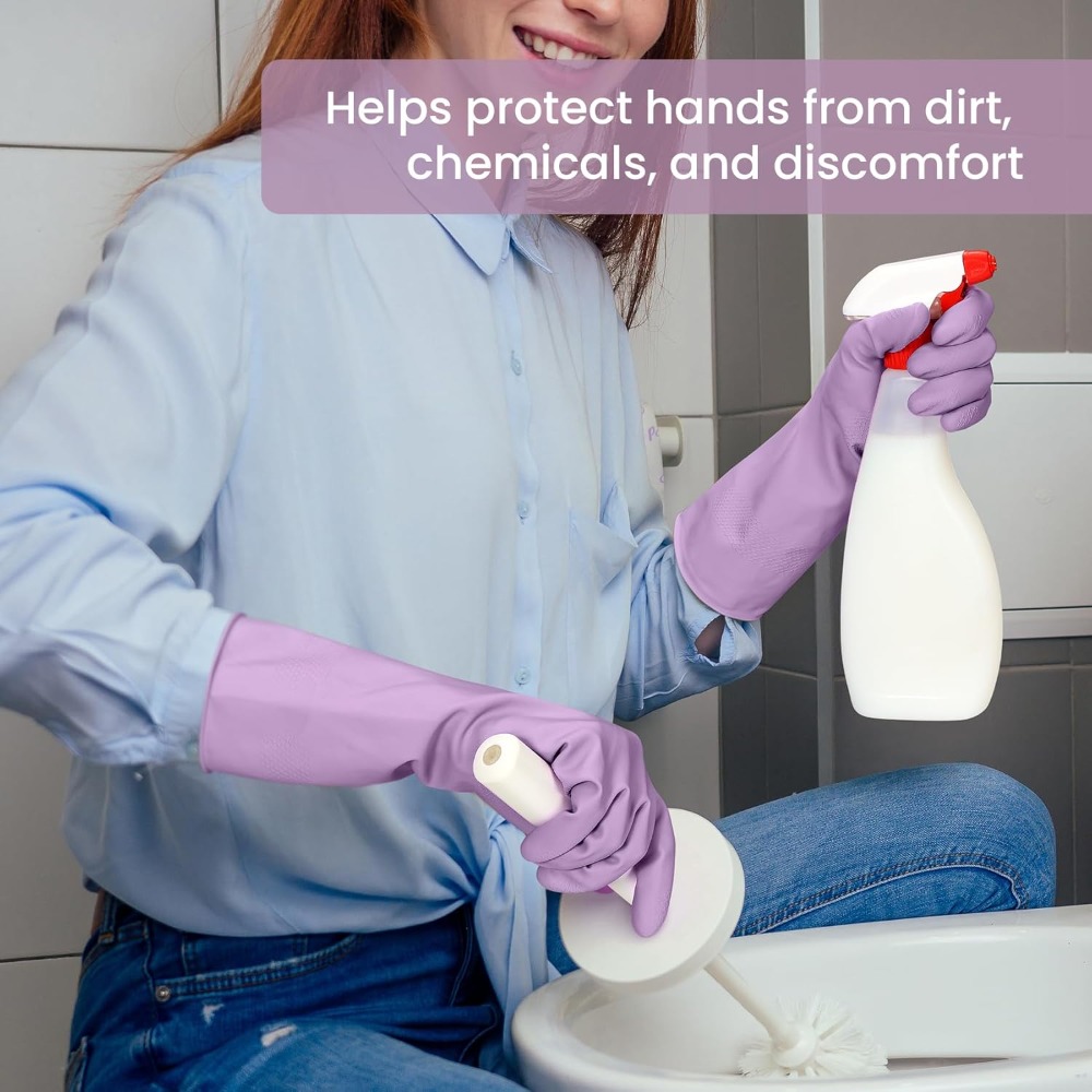 4 Pairs Rubber Cleaning Gloves – Rubber Glove Cleaning Bewertung und Preis