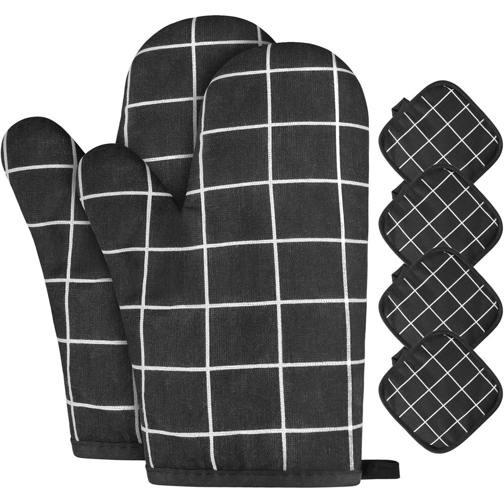 6-Piece Heat Resistant Oven Mi – Heat Resistant Glove Bewertung und Preis