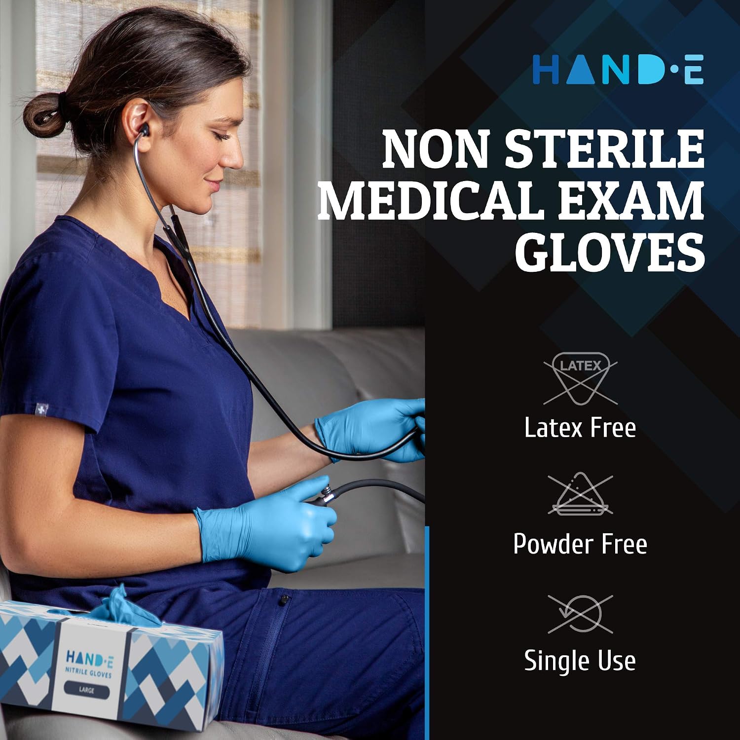 Blue Nitrile Disposable Gloves – Exam Glove Nitrile Bewertung und Preis
