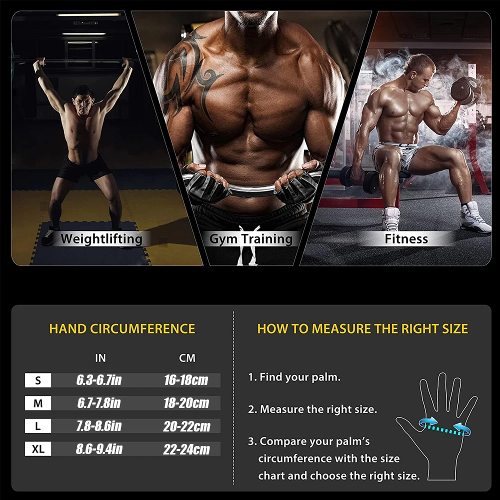 1Pair Half Finger Gym Fitness  – Workout Glove Gym Bewertung und Preis