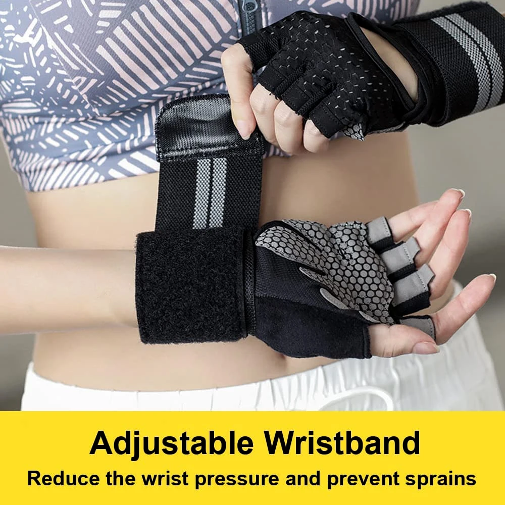 1Pair Half Finger Gym Fitness  – Workout Glove Gym Bewertung und Preis