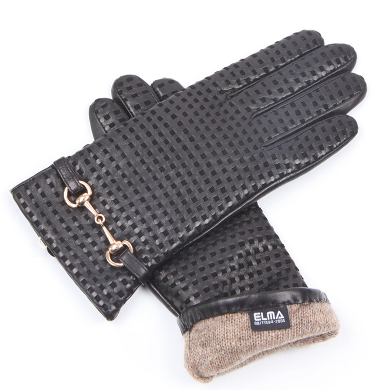 Autumn Winter Real Leather Glo – Wool Glove Lined Bewertung und Preis