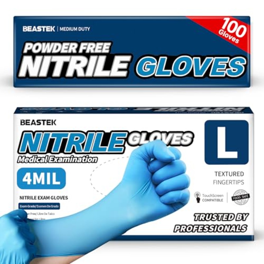 Beastek Blue Nitrile Exam Glov – Exam Glove Nitrile Bewertung und Preis
