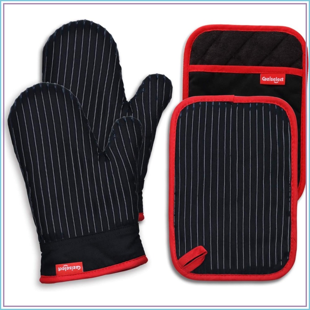 Heat Resistant Oven Mitts and  – Oven Mitt Silicone Bewertung und Preis