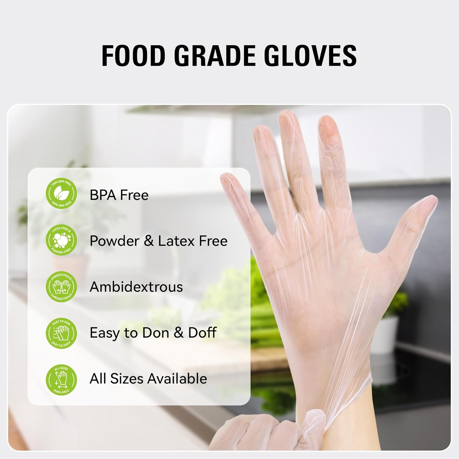 Clear Vinyl Gloves for Cooking – Rubber Glove Cleaning Bewertung und Preis