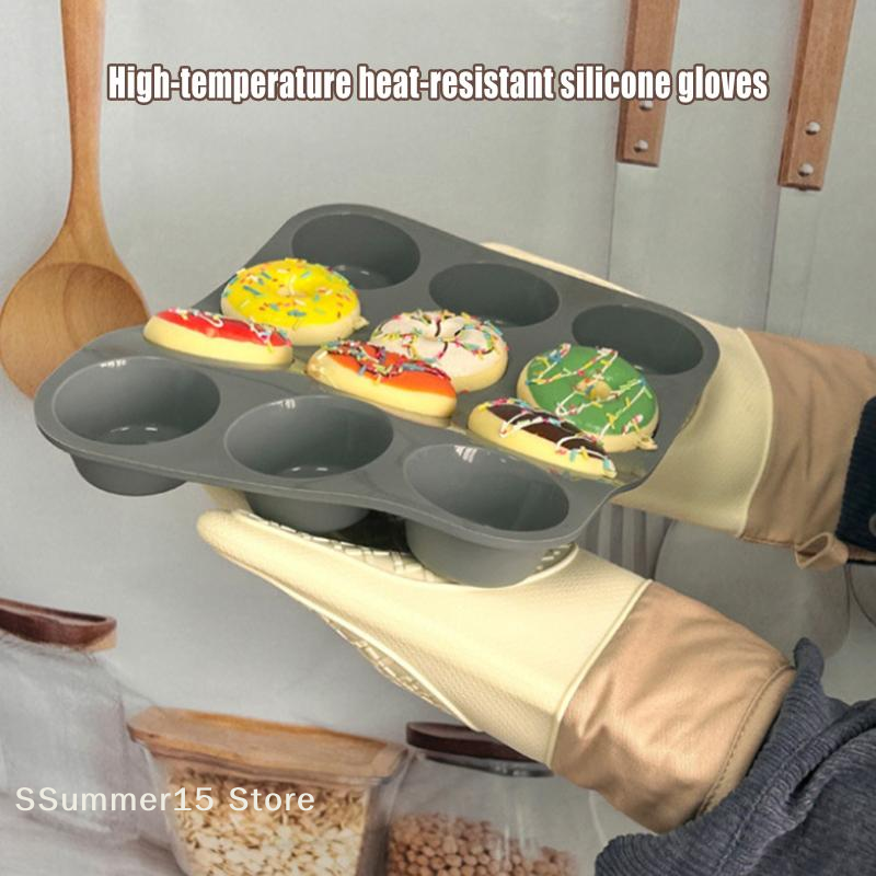 【R】Silicone Heat-insulating Gl – Oven Mitt Silicone Bewertung und Preis
