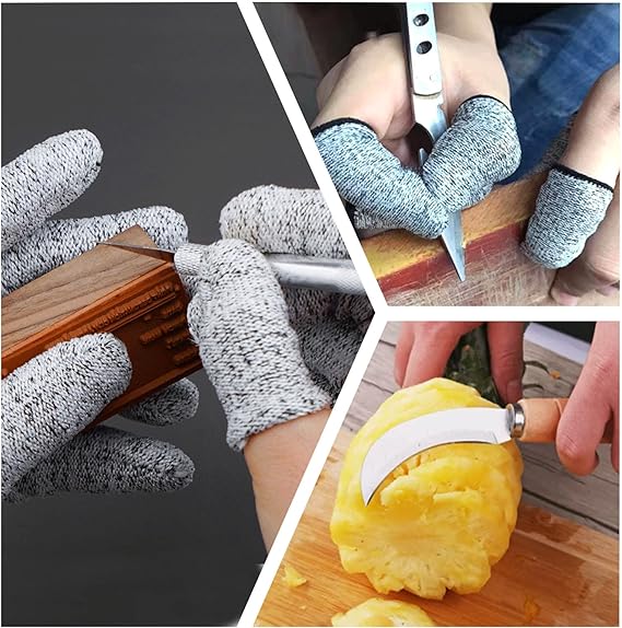 10 PCS Cut Resistant Finger Co – Cut Resistant Glove Bewertung und Preis